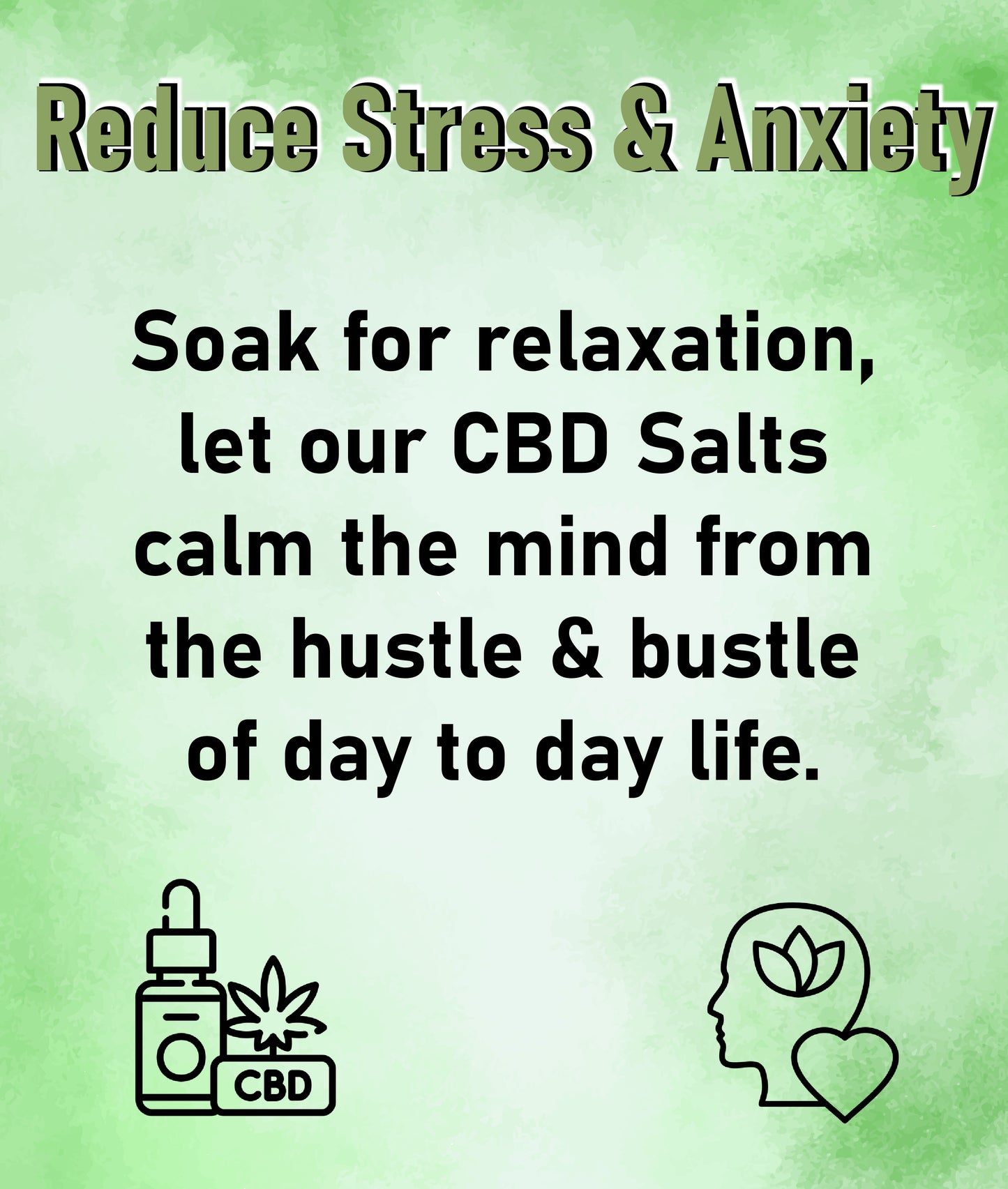 Soak and relax with Aura Revive Zen CBD Epsom Bath Salts, designed to calm the mind and reduce stress and anxiety.